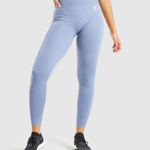 Gymshark Vital seamless marl blue leggings